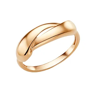 Кольцо из красного золота