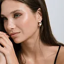 Серьги из красного золота