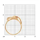 Кольцо из красного золота с фианитами