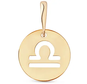 Подвеска из красного золота