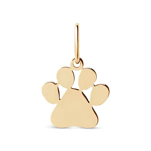 Подвеска из красного золота