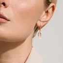 Серьги из красного золота