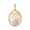 Подвеска из красного золота