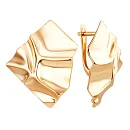 Серьги из красного золота