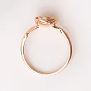 Кольцо из красного золота