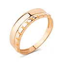 Кольцо из красного золота