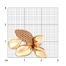 Кольцо из красного золота