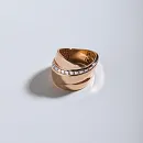 Кольцо из красного золота