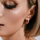 Серьги из красного золота