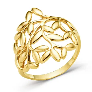 Кольцо из желтого золота