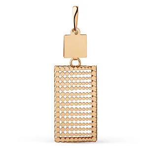 Подвеска из красного золота