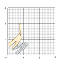 Подвеска из красного золота с фианитами