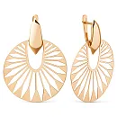 Серьги из красного золота