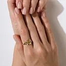 Кольцо из желтого золота