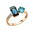 Кольцо из красного золота