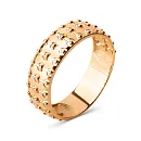 Кольцо из красного золота