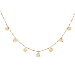 Колье из красного золота