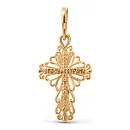Крест из красного золота