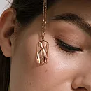 Подвеска из красного золота