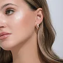 Серьги из красного золота