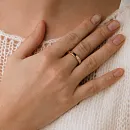 Кольцо из красного золота