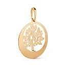 Подвеска из красного золота