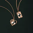 Подвеска из красного золота