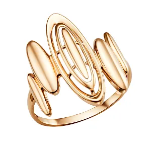 Кольцо из красного золота