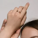 Кольцо из красного золота