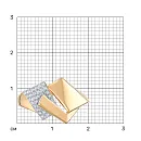 Кольцо из красного золота с фианитами