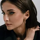 Серьги из красного золота