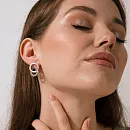 Серьги из красного золота