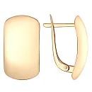 Серьги из красного золота