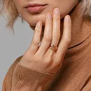 Кольцо из красного золота