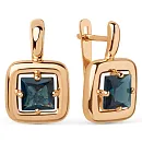 Серьги из красного золота