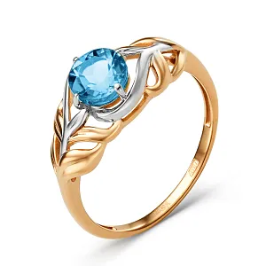 Кольцо из красного золота