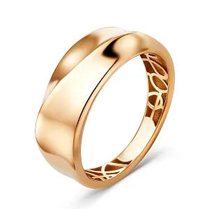 Кольцо из красного золота