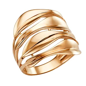 Кольцо из красного золота