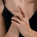 Кольцо из красного золота