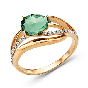 Кольцо из красного золота