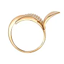 Кольцо из красного золота