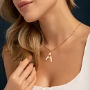 Подвеска из красного золота