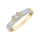 Кольцо из красного золота