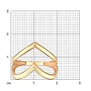 Кольцо из красного золота