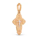 Крест из красного золота