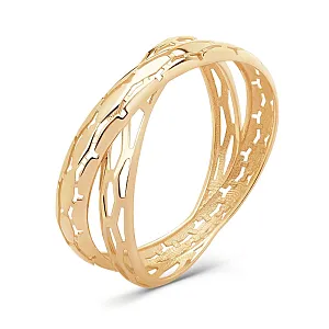 Кольцо из красного золота