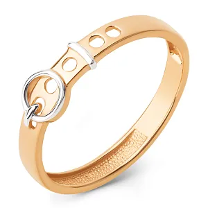 Кольцо из красного золота