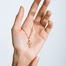 Крест из красного золота