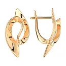 Серьги из красного золота