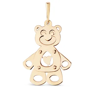 Подвеска из красного золота